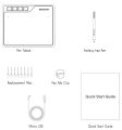 GAOMON S620 Inches Digital Pen Tablet Anime Graphic Tablet for Drawing 8192 Levels Battery-Free Pen. 
