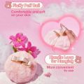 Huxia Beauty Makeup Highlighter Powder Puff Body Glitter Highlighter Puff. 