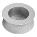 7.3cm Brazed Diamond Grinding Wheel Concave Abrasive for Stone Marble Granite. 