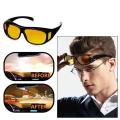 HD Vision Anti Glare Day/Night View Driving Polarized Eyewear Men/Women Sight HD Eyewear Driving Anti Glare UV Protection - Set Of 2. 