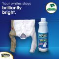 Panda 4-in-1 Fabric Care Bundle: 500ML Color Bleach, 660ML Liquid Detergent with Color Protect, 500ML Neel Fabric Enhancer for Brilliant Whites, and 500ML Power Bleach for Tough Stains. Antibacterial, Multi-Purpose Cleaners for Laundry, Linens, Floors. 