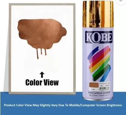 KOBE Copper Gold K81 Acrylic Based Spray Paint For All Purposes Decorative Paint
