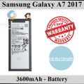 Samsung Galaxy A7 2017 Battery EB-BA720ABE Replacement Premium Quality 3600mAh For Samsung Galaxy A7 2017. 