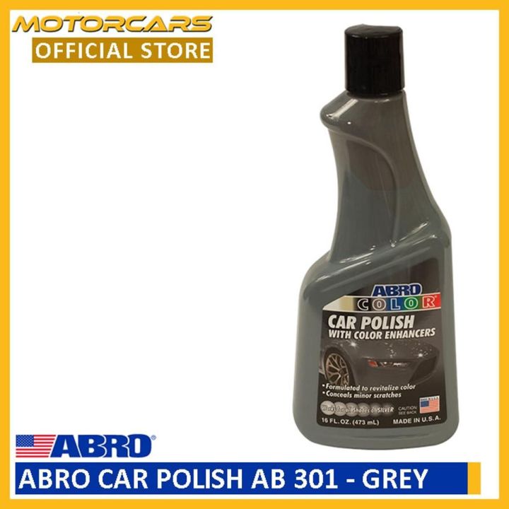 Abro Car Polish for Car AB-301 - Grey (Made in USA)