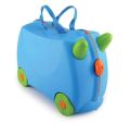 Kids Travel Trunki Suitcase Evergreen Fun Case Baby Bag School Bag Trunk Case Bag Luggage with Wheels Toy Storage All In One. 
