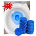 10 Pcs Automatic Toilet Bowl Cleaner Tablets – Blue Bubble Tank Cleaner for Fresh & Stain-Free Toilet. 