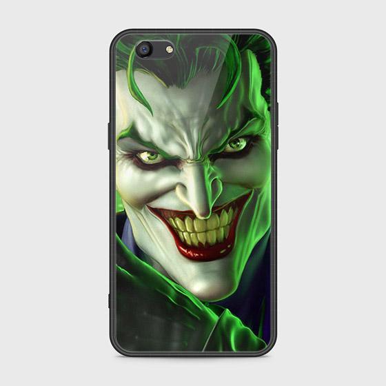 Oppo F3 Cover - Joker Series - HQ Ultra Shine Premium Infinity Glass Soft Silicon Borders Case