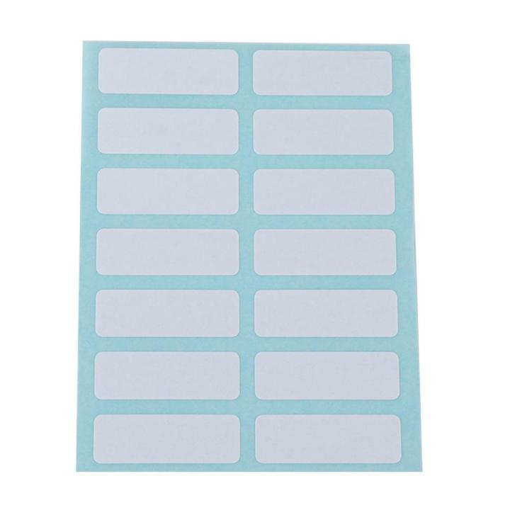 12Sheets Writable Labels Blank Sticky Self Adhesive Name Stickers Blank ...