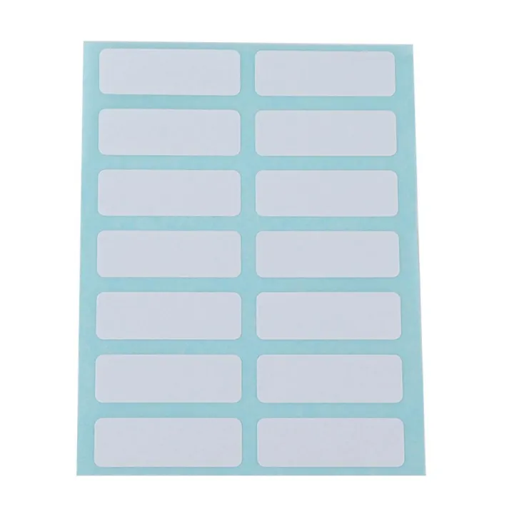 Note Copy Labels 12Sheets Writable Labels Blank Sticky Self Adhesive Name Stickers Blank ...