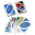 UNO H2O To Go Family Card Game, With 112 Cards, Waterproof Clear Plastic Cards For Kids Water Resistant 2-Sided Cards, Game Night Makes a Great Gift for 7 Year Olds and Up Kids. 