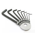 HUAFENG L Shape Hex spline Keys Screwdriver Diy Hand Tools | 8PC Hexagon Key Wrench Repair Set 1.5mm 2mm 2.5mm 3mm 3.5mm 4mm 5mm 6mm Allen key Tool Kit for Bicycle Bike and Motorcycle. 
