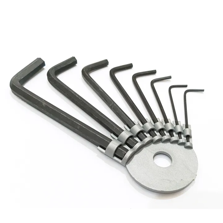 HUAFENG%20L%20Shape%20Hex%20spline%20Keys%20Screwdriver%20Diy%20Hand%20Tools%20%7C%208PC%20Hexagon%20Key%20Wrench%20Repair%20Set%201.5mm%202mm%202.5mm%203mm%203.5mm%204mm%205mm%206mm%20Allen%20key%20Tool%20Kit%20for%20Bicycle%20Bike%20and%20Motorcycle%20-%20Image%202