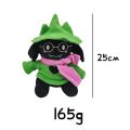 25cm Deltarune Ralsei Scarf Plush Patch Toy Cartoon Deltarune Chapter 2 Stuffed Soft Toy Christmas Birthday Gift For Children. 