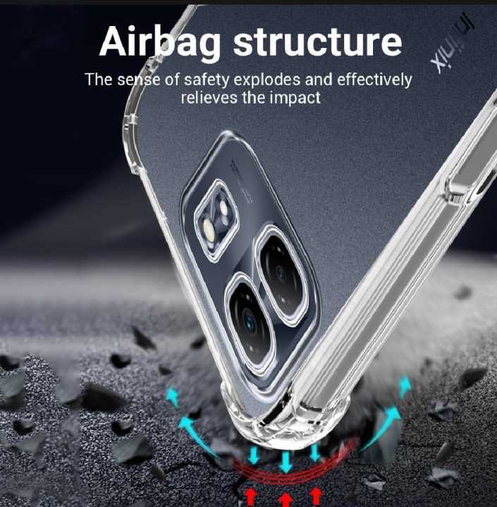 Infinix%20Smart%209%20Clear%20Anti%20Shock%20Transparent%20Jelly%20Airbag%20Four%20Corner%20Bumper%20Mobile%20Back%20Cover%20For%20Infinix%20Smart%209%20-%20Image%204
