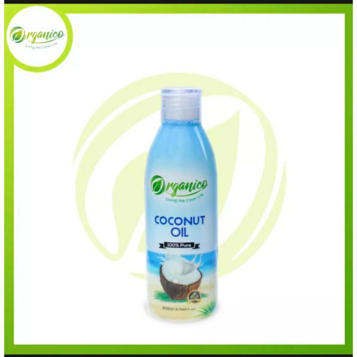 Organico Coconut Oil 200-ml Pure-100%