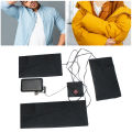 Electric Heating Pad Washable 3-in-1 Vest Jacket Clothes Heater Pad Heating Element. 