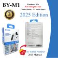 2 Years Warranty - Boya M1 Lavalier Collar Microphone for DSLR & Android Phone BY-M1 Mic. 