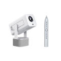 Magcubic C360 Pro Smart Projector | Touch & Pen Compatible | 4k Supported  | 350 ANSI Home Theater | Dual 5G WiFi Bluetooth Portable Projector With Auto Focus & Keystone | Voice Control Remote. 