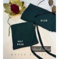 Hijab + Niqab Set Specially Designed for women who are looking for High Quality hijab with matching niqab set. 