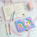 Unicorn Diary for Girls with Lock and Keys, Unicorn Journal, Magic Unicorn Notebook for Kids and Adults, Plush Secret Diary Lined Notebook. 