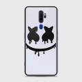 Oppo A9 2020 Cover - SkinLee HQ Infinity Glass Case (Soft) - Marshmello Face - SKINLEE-592-1-585-382. 