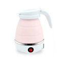 ELECTRIC FORDABLE KETTLE FORDABLE SILICONE ELECTRIC WATER KETTLE TRAVEL WATER BOILER CAMPING KETTLE 600ml. 