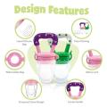 Baby Fresh Fruit Pacifier Food Baby Chosni Replacement Feeding Safe Fruit Feeder Silicone Mesh Bag Feeder Nursing Toddler Teething Toy For Infant teat pacifier Bottles, Fruit Teether, Choosni for Kids. 