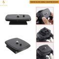 Tripod Plate Screw Adapter Mount, Plate Screw Adapter Mount Head for DSLR SLR Digital Camera, Plate Mount Tripod Clamp Accessories By Anzik Store. 