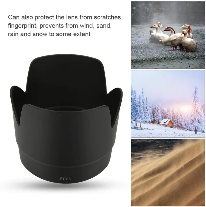 ET%2086%20Lens%20Hood%20Replacement%20Sun%20Shade%20-%20Plastic%20Lens%20Hood%20Camera%20Lens%20Hood%20Replacement%20Accessory%20for%20Backlight%20Photography%20-%20for%20EF%2070-200mm%20f2.8%20IS%20Cameras%20-%20for%20Canon%20EF%2070-200mm%20f/2.8L%20IS%20USM%20Lens%20-%20Image%203