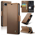 lthmy for Google Pixel 8 Pro PU Leather Kickstand Wallet Magnetic Closure Flip Case Cover. 