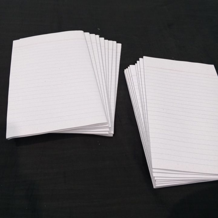 Pack of 70 and 140 pages, Loose sheets, narrow line sheets, for assignments, answer sheet and rough register sheet