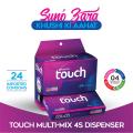 Touch Multi Mix Condom Dispenser (Ribbed + Dotted + Delay + Strawberry) - 24 Pieces. 