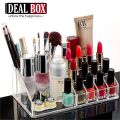 16 Grids Acrylic Makeup Organizer Stand and Brush Holder  Lipstick Organizer. 