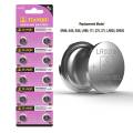 10 Pcs 371, SR920SW, AG6, LR920H, 371A Button Cell 1.5V Alkaline Battery all are same model.. 