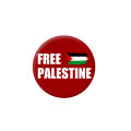 4.4cm Palestine flag badge Palestinian button pin glossy film pin Palestine button pin Palestinian badge pin for. 