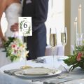 Table Number Holders 10Pcs - 8.75 Inch Place Card Holder Tall Table Number Stands for Wedding Party Graduation Reception. 