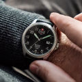 JDM Military (Jacques Du Manoir) - WG001-01 - Alpha - I - Swiss Made - Stainless Steel Wrist Watch for Men - 10 ATM. 