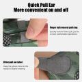 MeterMall 1 Pair Men Outdoor Camouflage Fishing Gloves Professional Sunscreen High Elastic Non-slip Half Finger Gloves. 