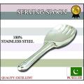 Rice Server / Rice Spoon /  Serving Spoon For Serving Rice, Kheer, Pudding, Vegetables, Biriyani - Serving Kitchen Tools, Pure Stainless Steel Heavy Gauge Material, 22cm. 