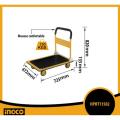 INGCO Foldable Platform Hand Truck HPHT11502. 