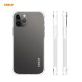 For iPhone 12 Pro Max Hat-Prince ENKAY 2 in 1 Clear TPU Soft Case Shockproof Cover + 0.26mm 9H 2.5D Tempered Glass Protector Film. 