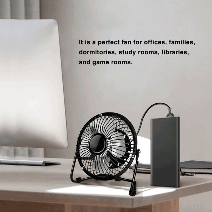 %E3%80%90HOT%E3%80%91%20USB%20Small%20Fan%204-Inch%20Mini%20Small%20Electric%20Fan%20Small%20Mute%20Home%20Office%20Student%20Dormitory%20Bed%20Bedside%20Desktop%20Mini%20Air%20Fan%20Cooler%20-%20Image%204