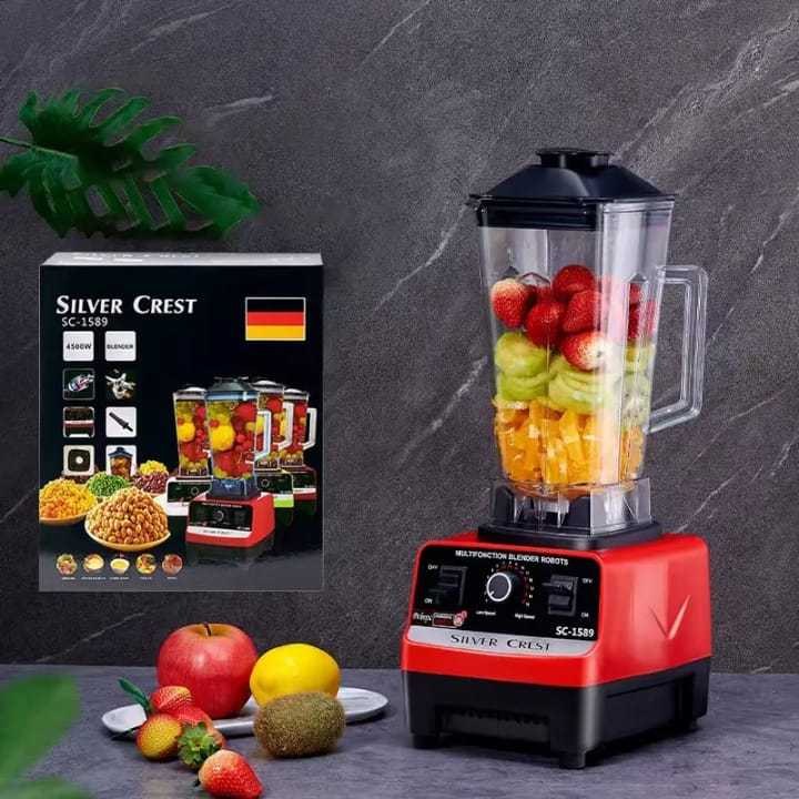 “Silver Crest SC-1589 4500W Heavy Duty 2-in-1 Blender & Smoothie Maker ...