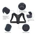 Adjustable Upper Back Shoulder Support Posture Corrector Spine Corset Chest Belt. 