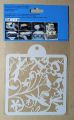 4x4 & 4x12  inches plastic  stencils sets for crafting & art projects. 
