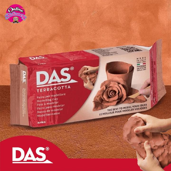 Das Terracotta Modelling Clay 500 & 1kg