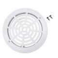 20cm Main Drain Pool Anti Vortex Sump Grill /Cover with Screws. 