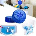 Pack of 4 - LU BLUE - Auto Toilet Bowl Cleaning Blocks (Toilet Cleaning Block). 