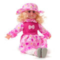 5 Poems Doll, Singing Soft Push Stuffed Doll Baby Girl Toy for Kids( Multi Color). 