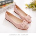 soft leather single shoes women's 2021 summer and spring new soft bottom flat-heeled peas shoes for pregnant women non-slip mothers. 